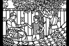 Ofrendas, Section #10, Offering fruit from the home garden